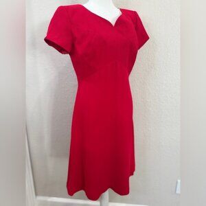 NWOT LIZ CLAIBORNE Elegant Red Women's Dress